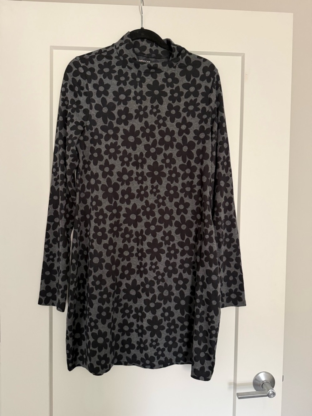 American Eagle long sleeve mock neck dress
